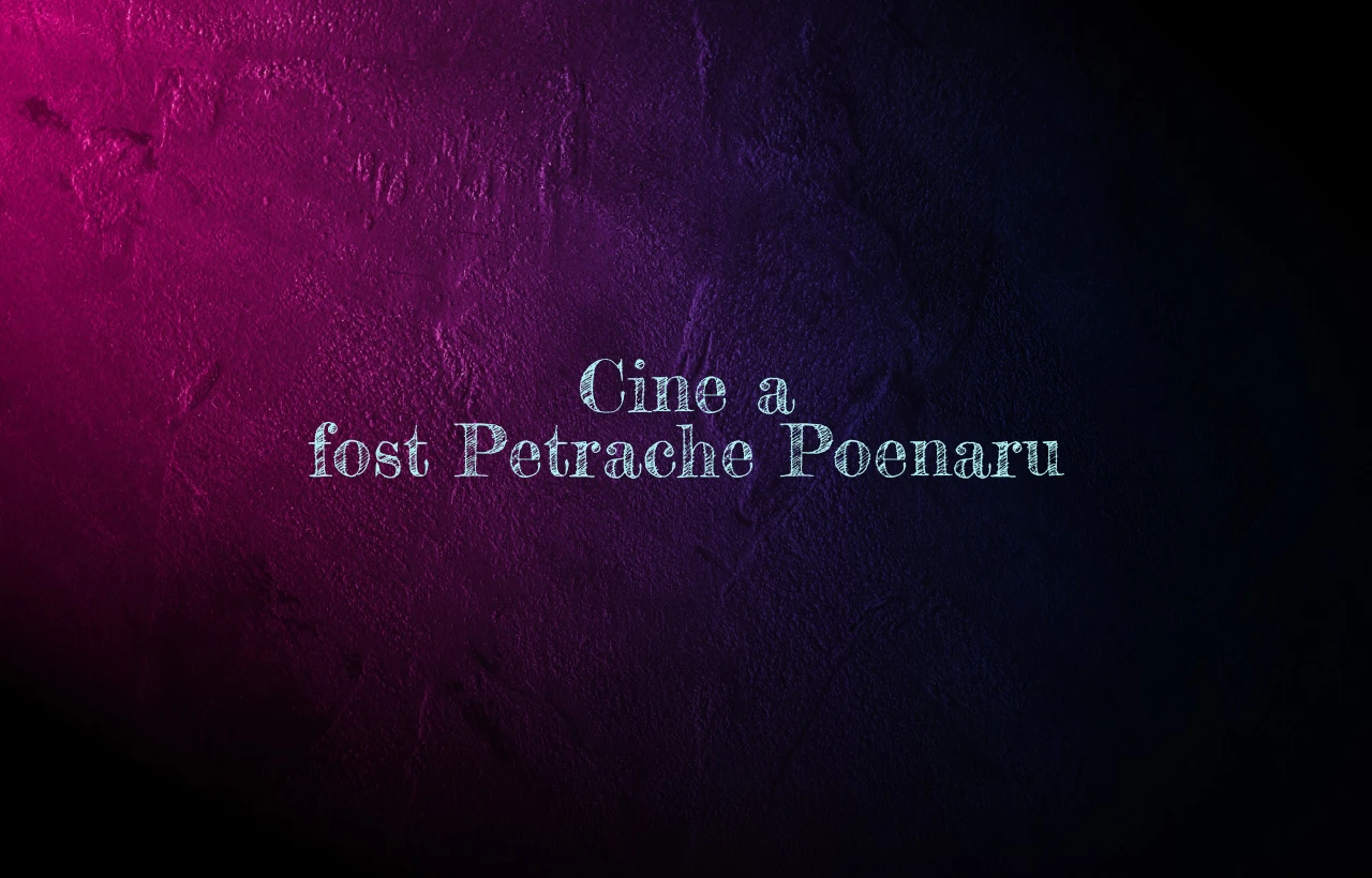 cine a fost petrache poenaru