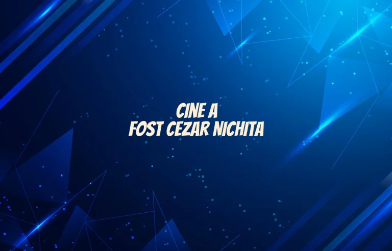 cine a fost cezar nichita