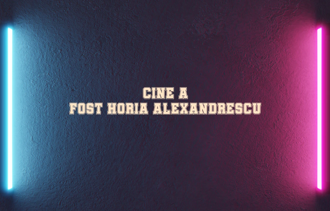 cine a fost horia alexandrescu
