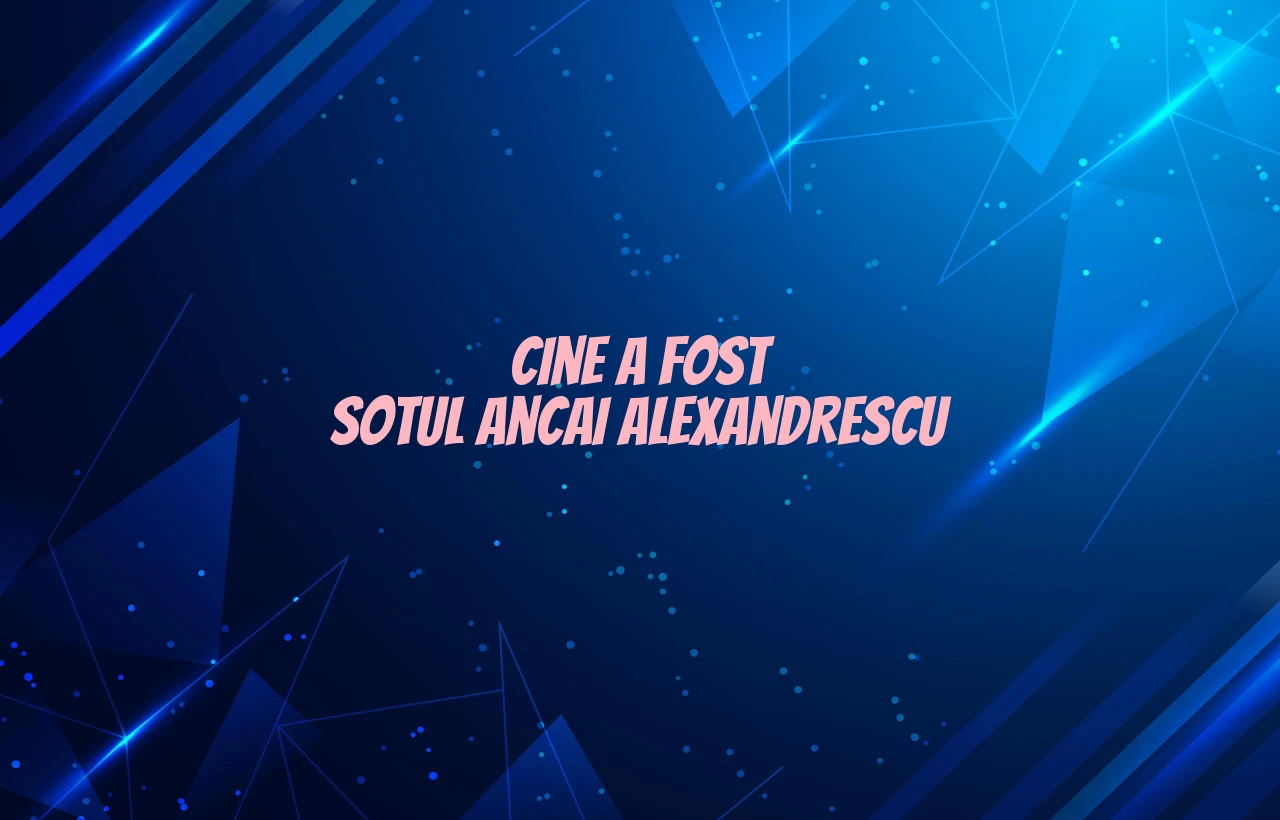 cine a fost sotul ancai alexandrescu