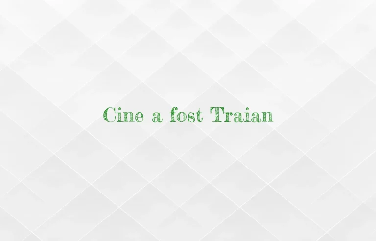 cine a fost traian