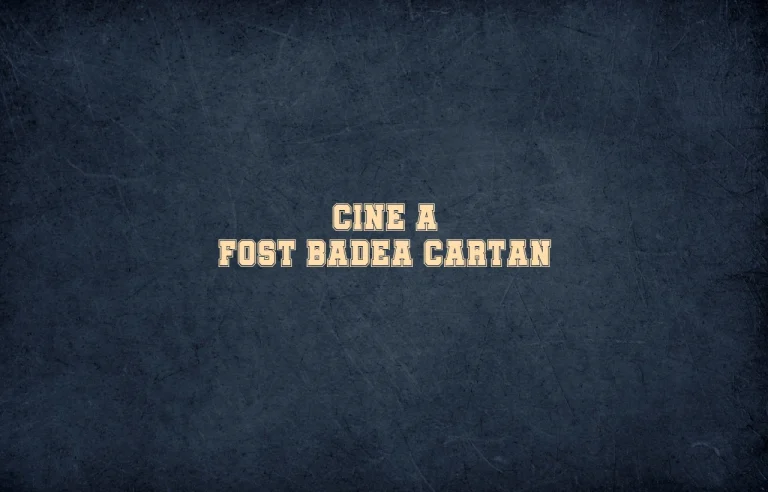 cine a fost badea cartan
