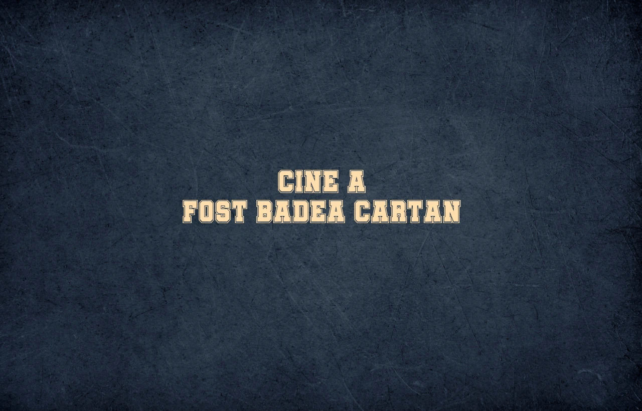 cine a fost badea cartan