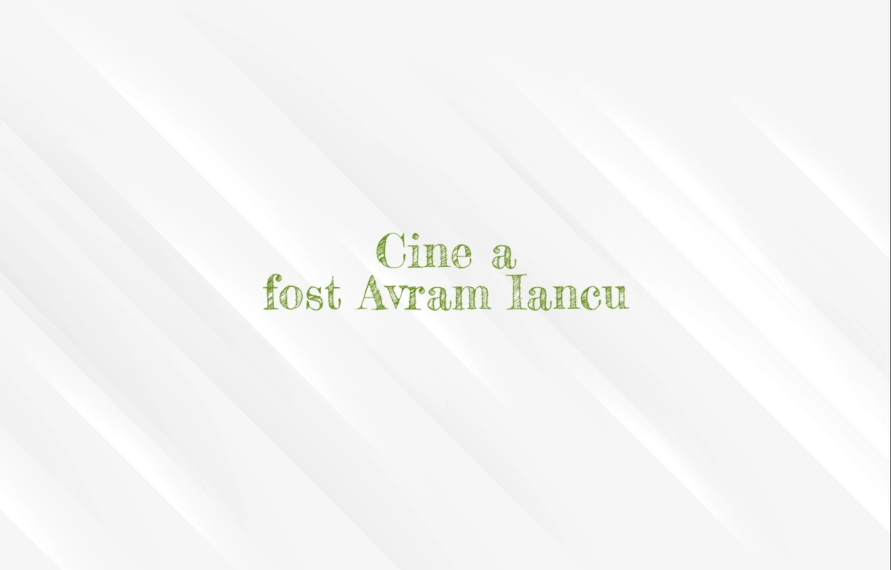 cine a fost avram iancu